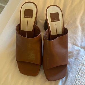 Dolce vita Alyssa platform mules size 9